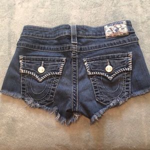 True Religion Cutoff Shorts